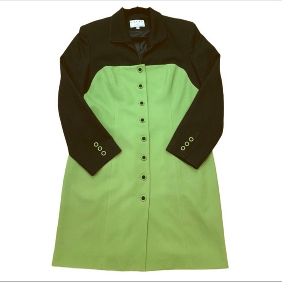PANIZ New York Dress Stunning Coat Dress Style Classy and Elegant NEW Size 14 - Picture 1 of 10
